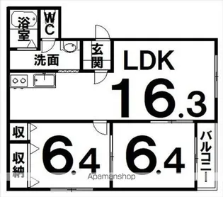 セフィーラ152【2階】の間取り